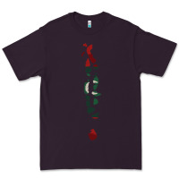 Plum Maldives Map Flag Drawing Line Art Premium Tee - linhVisuals