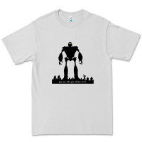 Dove Grey iron giant Premium Tee - linhVisuals