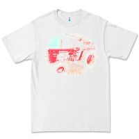 White tractor t  shirt tractor t  shirt Premium Tee - linhVisuals