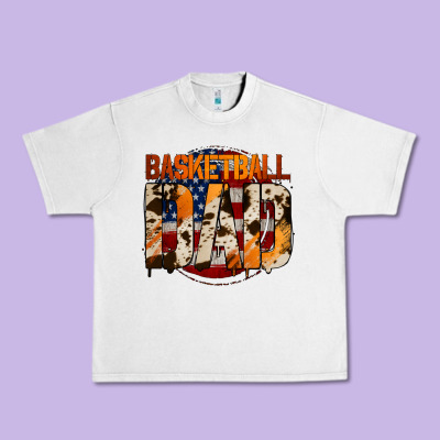 Basketball Dad Urban Heavy Tee Designed By Jasminsmagicworld