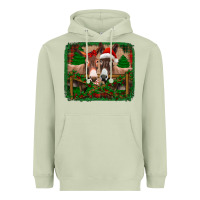 Matcha christmas donkeys Heavyweight Hoodie - Jasminsmagicworld