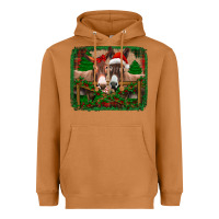 Meerkat christmas donkeys Heavyweight Hoodie - Jasminsmagicworld