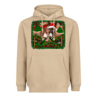Mushroom christmas donkeys Heavyweight Hoodie - Jasminsmagicworld