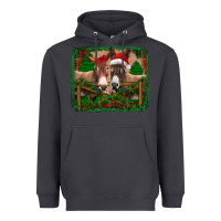 Smoke christmas donkeys Heavyweight Hoodie - Jasminsmagicworld