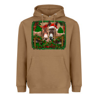Toasted Coconut christmas donkeys Heavyweight Hoodie - Jasminsmagicworld