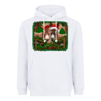 White christmas donkeys Heavyweight Hoodie - Jasminsmagicworld