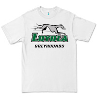 White loyola (md) greyhounds Premium Tee - linhVisuals