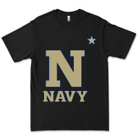 Black navy midshipmen Premium Tee - linhVisuals