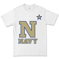 White navy midshipmen Premium Tee - linhVisuals