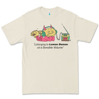 Bone listening to lemon demon Premium Tee - linhVisuals