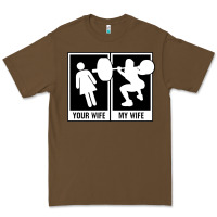 Cacao your wife my wife weightlifting Premium Tee - linhVisuals