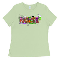 Matcha halloween nurse Ladies Tee - BundleAndBundleShop