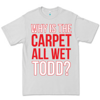 Dove Grey why is the carpet all wet todd Premium Tee - linhVisuals
