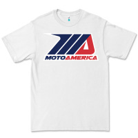 White moto america Premium Tee - linhVisuals