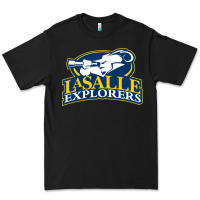 Black la salle Premium Tee - linhVisuals