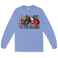 Colony Blue tis the season Long Sleeve Tee - SublimationCraftShop