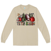 Mushroom tis the season Long Sleeve Tee - SublimationCraftShop