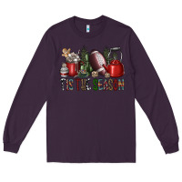 Plum tis the season Long Sleeve Tee - SublimationCraftShop