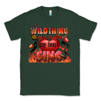 Sports Green Valentine's Day wild thing you make my heart sing Classic Tee - FaDigitalArtStudio