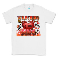 White Valentine's Day wild thing you make my heart sing Classic Tee - FaDigitalArtStudio