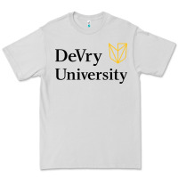 Dove Grey devry advantage academy vectorized Premium Tee - linhVisuals