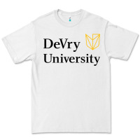 White devry advantage academy vectorized Premium Tee - linhVisuals