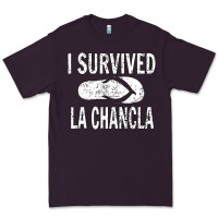 Plum I survived la chancla Premium Tee - linhVisuals