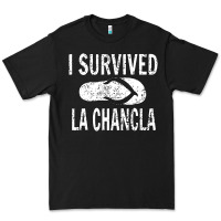 Black I survived la chancla Premium Tee - linhVisuals