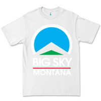 White big sky montana Premium Tee - linhVisuals