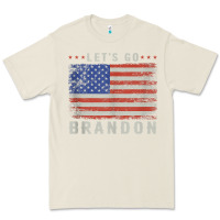 Bone let’s go brandon funny vintage american flag tank top Premium Tee - linhVisuals