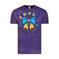 Cloud Purple Down Right Amazing Vintage Tee - CowhideDigitalArt