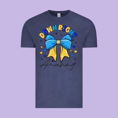 Down Right Amazing Vintage Tee Designed By Cowhidedigitalart