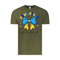 Vintage Olive Down Right Amazing Vintage Tee - CowhideDigitalArt