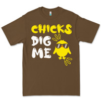 Cacao chicks dig me Premium Tee - linhVisuals