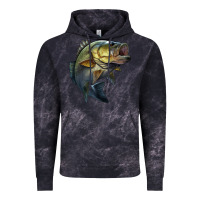 Cloud Black jumping bass Vintage Hoodie - LillyAllenDesigns