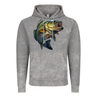 Cloud Rock jumping bass Vintage Hoodie - LillyAllenDesigns