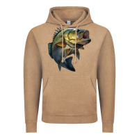 Vintage Coffee jumping bass Vintage Hoodie - LillyAllenDesigns