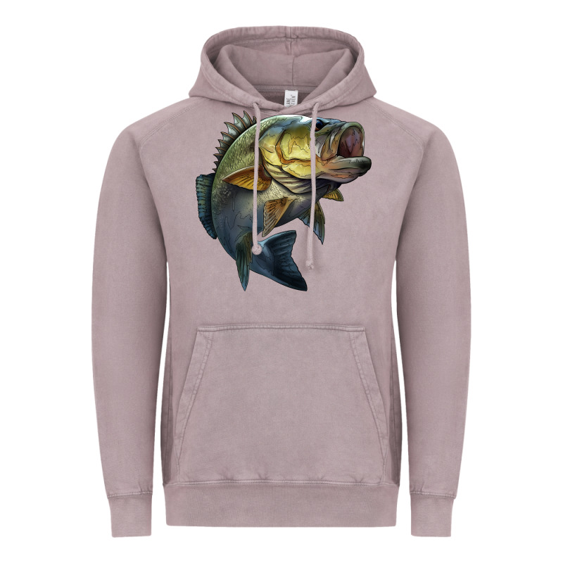 Jumping Bass Vintage Hoodie by LillyAllenDesigns | Teevron