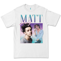White matt healy homage Premium Tee - linhVisuals