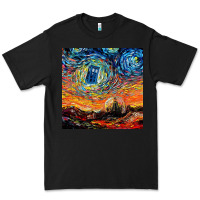 Black van gogh never saw gallifrey Premium Tee - linhVisuals