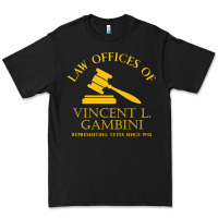 Black vincent gambini law offices Premium Tee - linhVisuals