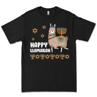 Happy Llamakah Llama Withorah Jewish Premium Tee | Teevron