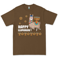 Cacao happy llamakah llama withorah jewish Premium Tee - linhVisuals