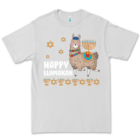 Dove Grey happy llamakah llama withorah jewish Premium Tee - linhVisuals