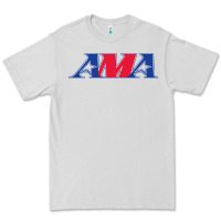 Dove Grey american motorcyclist association (AMA) Premium Tee - linhVisuals