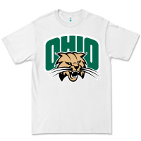 White ohio bobc Premium Tee - linhVisuals