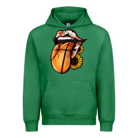 Emerald Basketball Tongue Urban Hoodie - Jasminsmagicworld
