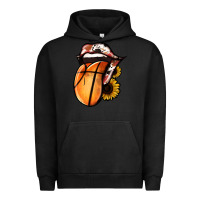 Pigment Black Basketball Tongue Urban Hoodie - Jasminsmagicworld