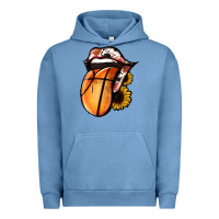 Pigment Pebble Blue Basketball Tongue Urban Hoodie - Jasminsmagicworld