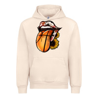 Sandshell Basketball Tongue Urban Hoodie - Jasminsmagicworld